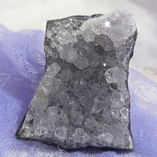 Amethyst Crystal Geode Vent Clip